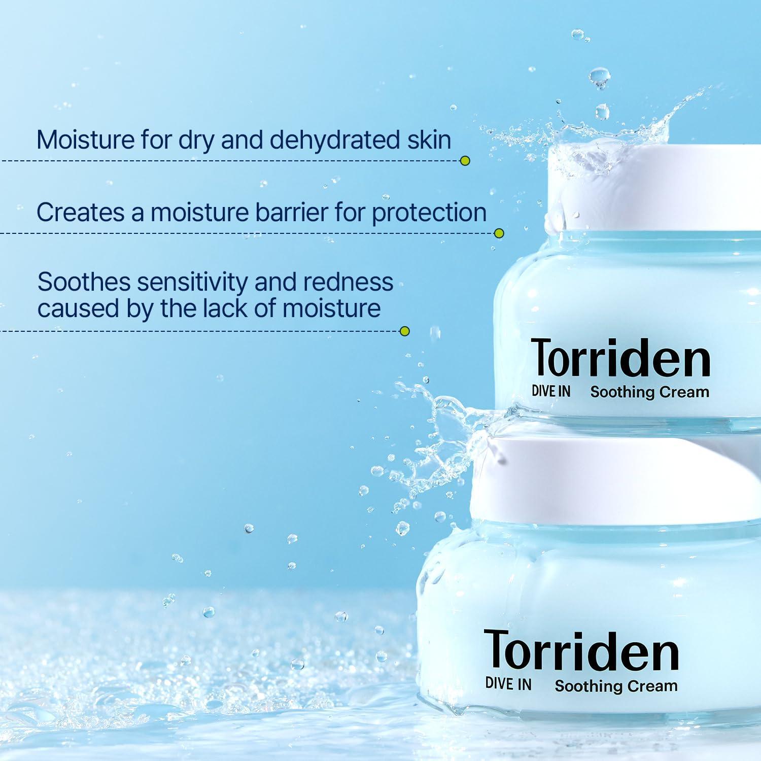 DIVE IN Low Molecular Hyaluronic Acid Soothing Cream 100ml