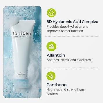 DIVE IN Low Molecular Hyaluronic Acid Cleansing Foam 150ml