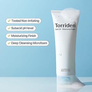 DIVE IN Low Molecular Hyaluronic Acid Cleansing Foam 150ml