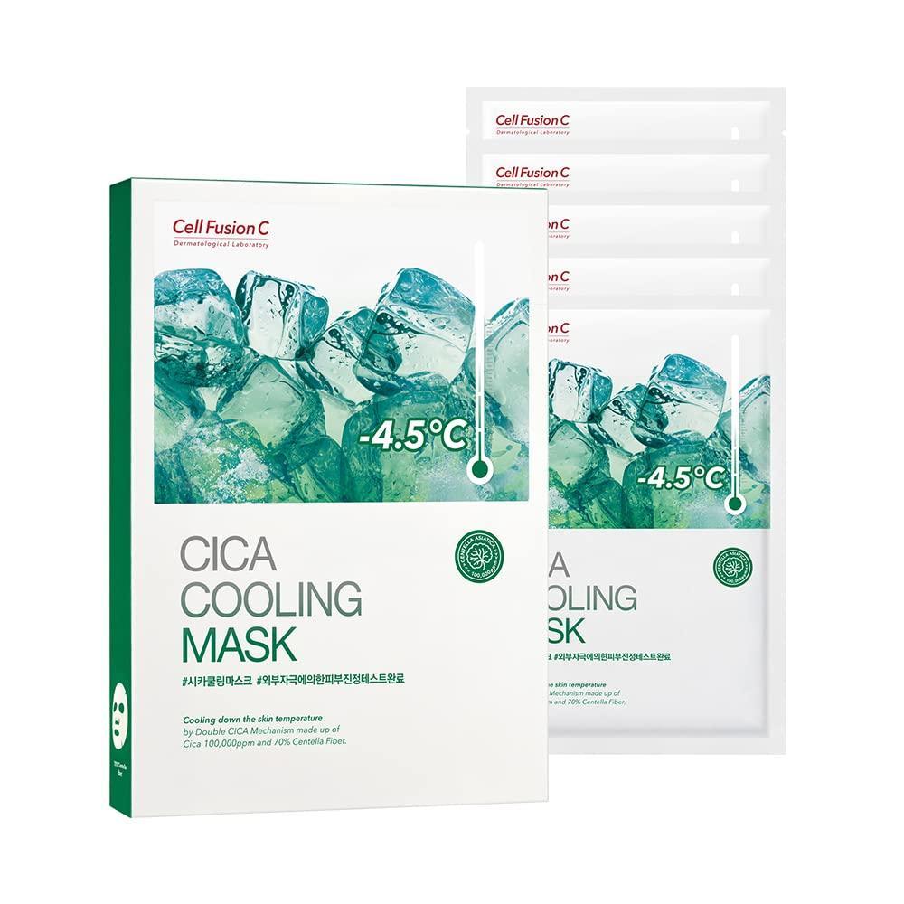 Cica Cooling Mask - 5 sheets