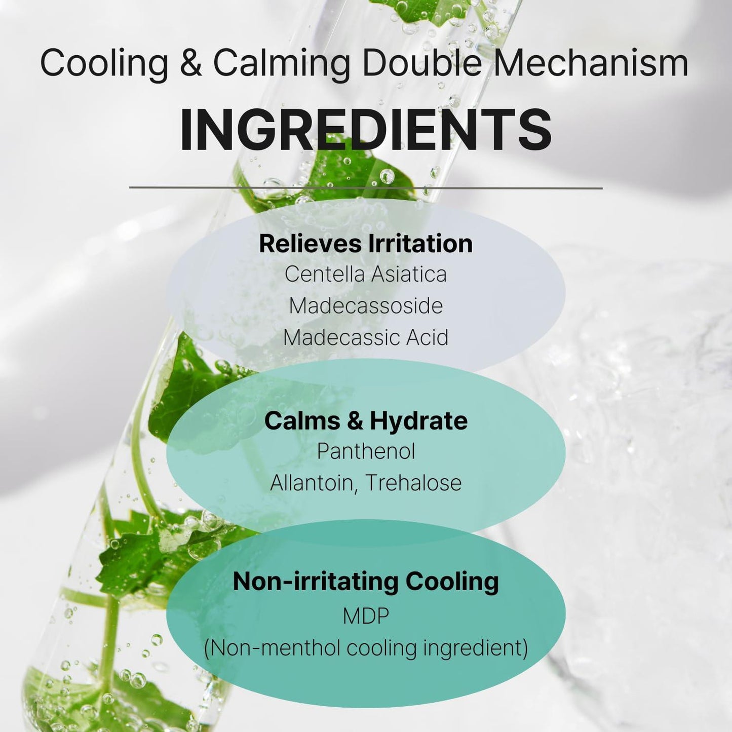 Cica Cooling Mask - 5 sheets