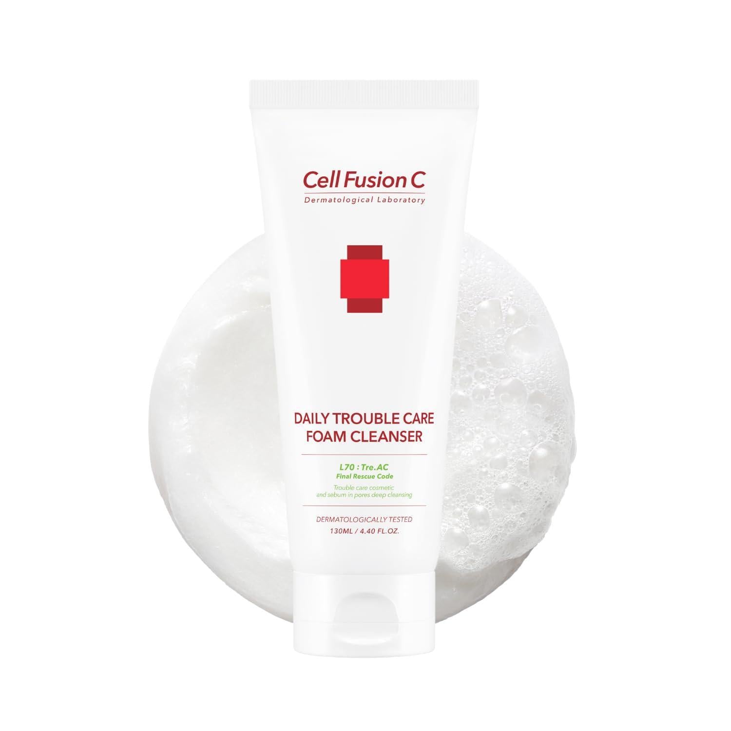 TRE.AC Daily Trouble Care Foam Cleanser - 130ml