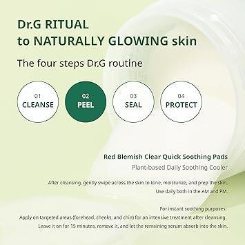 Red Blemish Clear Quick Soothing Pads 70ea