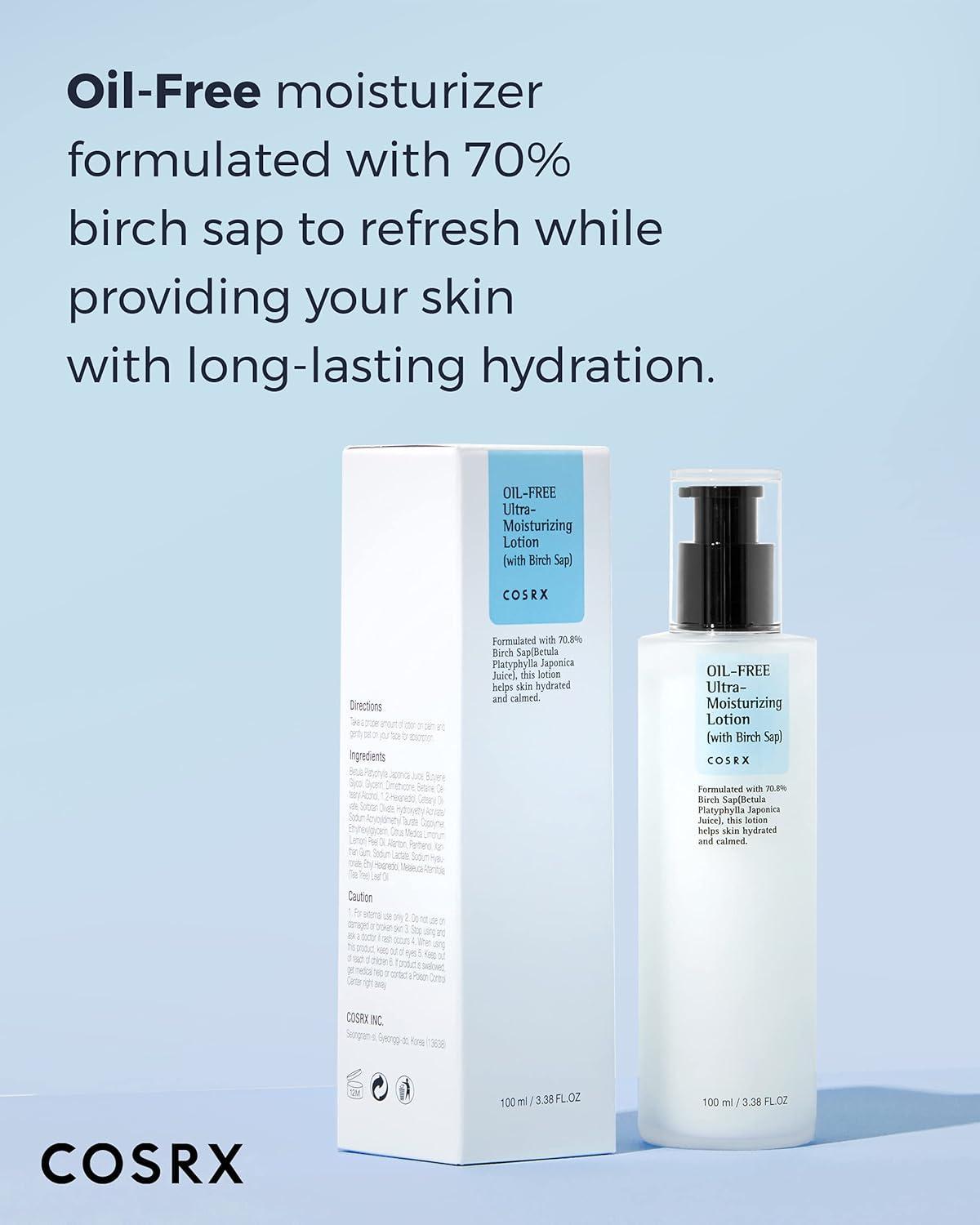 Oil-Free Ultra-Moisturizing Lotion with Birch Sap 100ml