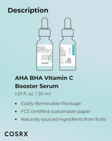 Refresh AHA BHA Vitamin C Booster Serum 30ml