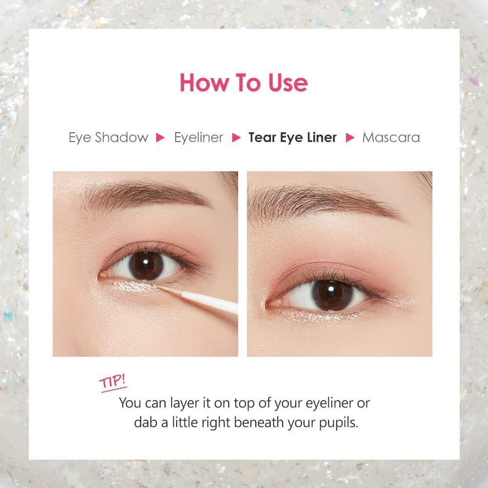 Tear Eye Liner 01 White