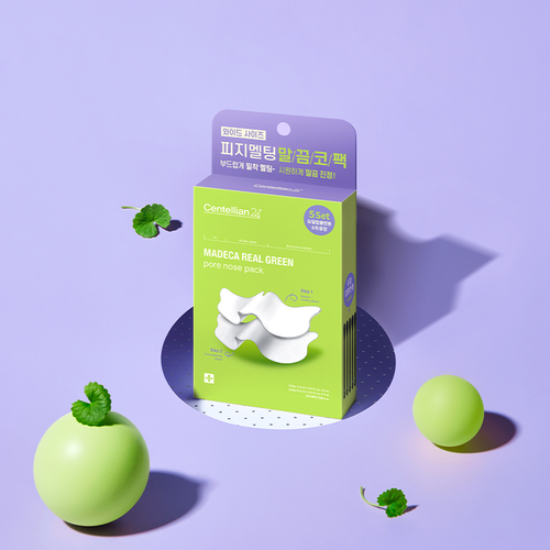 real green pore nose pack (5set/1box)