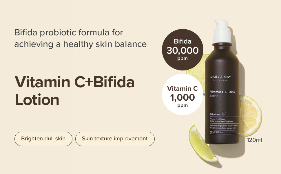 VitaminC + Bifida Lotion + Vegan Blackberry Complex Cream Essence