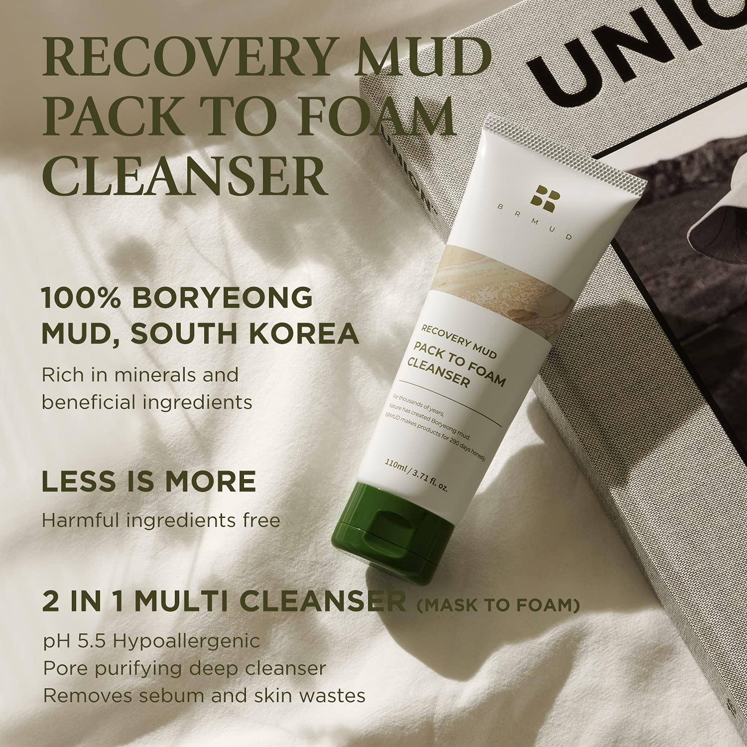 RECOVERY MUD PACK TO FOAM CLEANSER 110ml