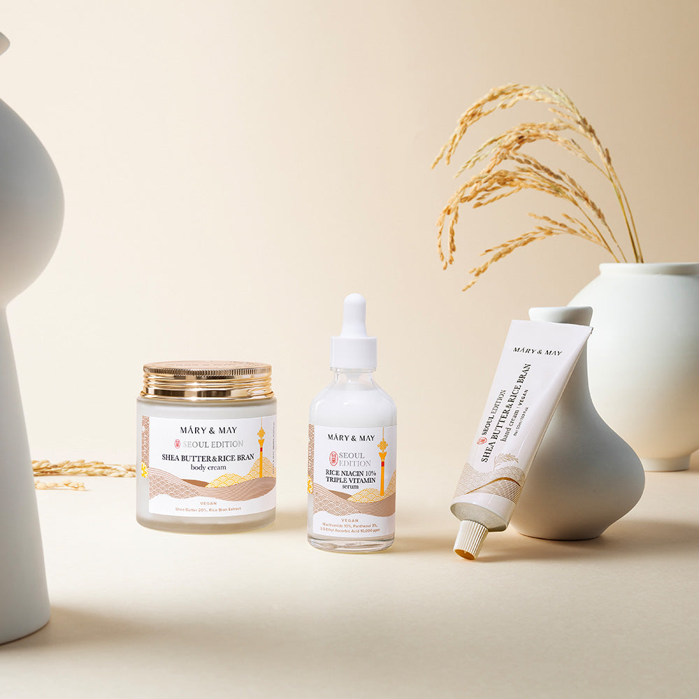 Seoul Edition SHEA BUTTER & RICE BRAN Hand Cream 50ml