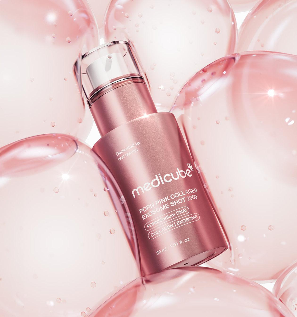 PDRN Pink Collagen exosome shot ampoule 2000 30ml