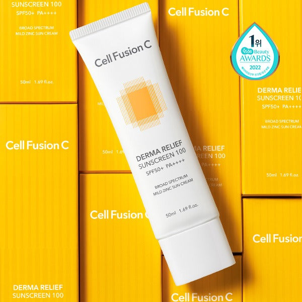 [CellFusionC] Derma Relief Sunscreen 100 SPF50+/PA++++ 50ml