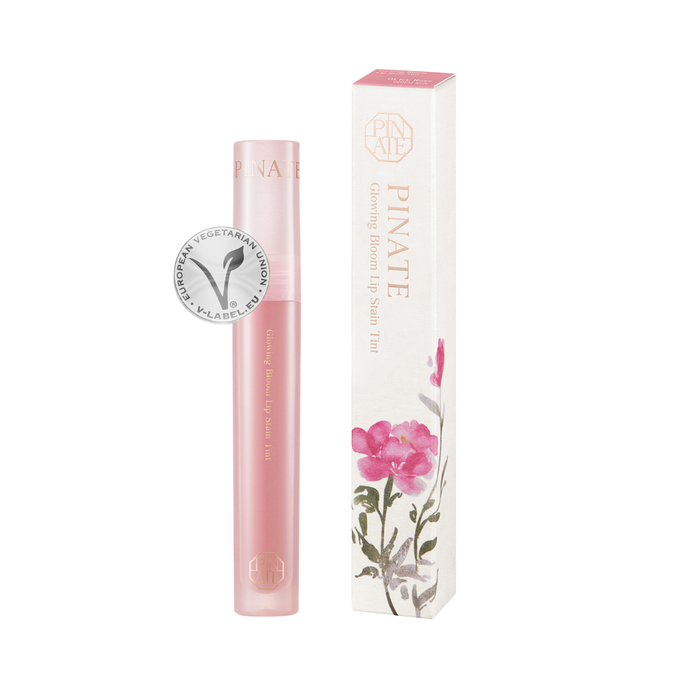 [Pinate] Leuchtender Blüten-Lippenfleck – 5 Farben