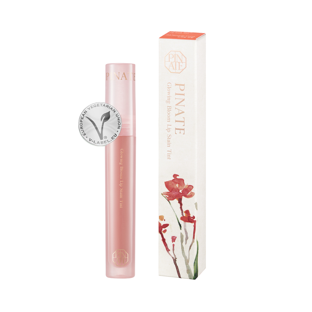 Glowing Bloom Lip Stain - 02 Neutral Coral