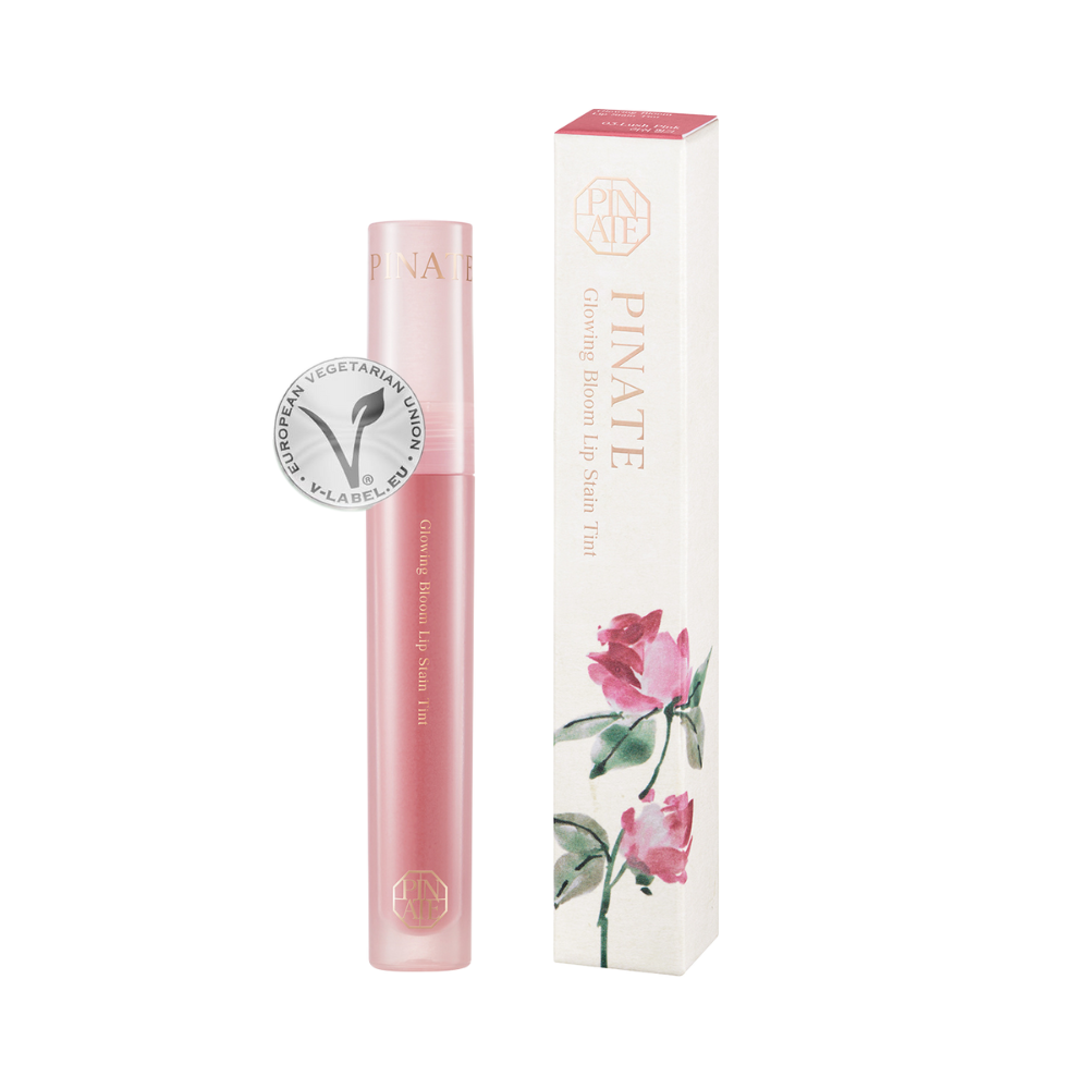 [Pinate] Leuchtender Blüten-Lippenfleck – 5 Farben