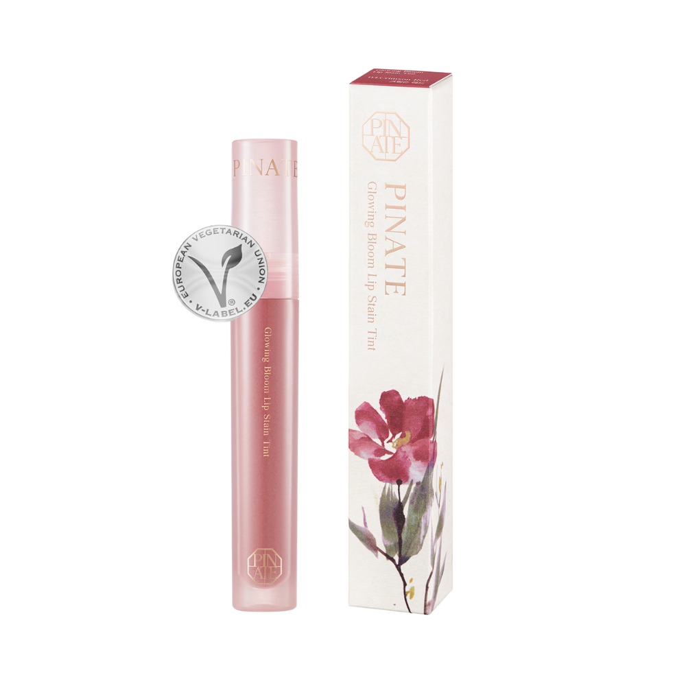 [Pinate] Leuchtender Blüten-Lippenfleck – 5 Farben