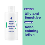 Green sprout moist balancing lotion 210ml