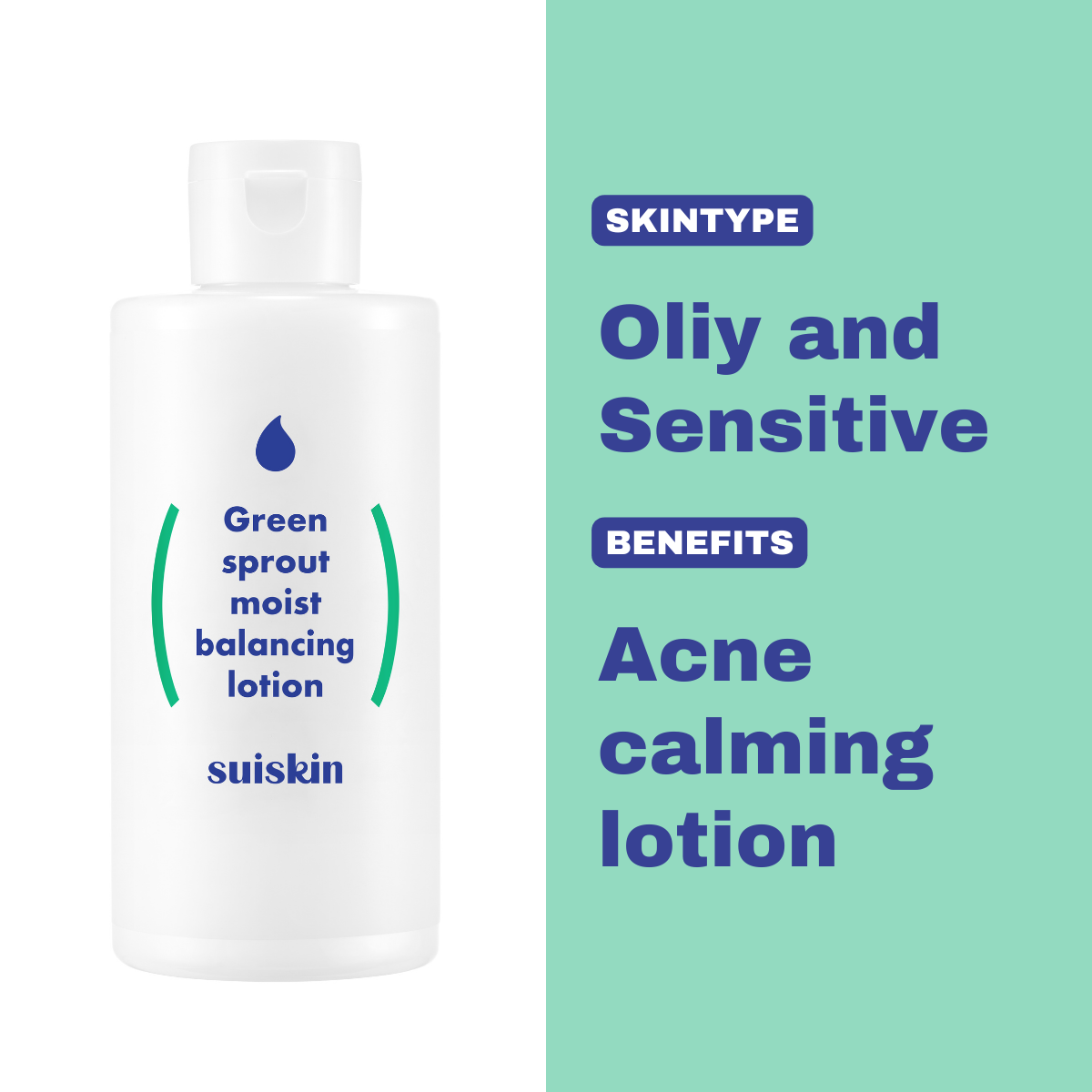 Green sprout moist balancing lotion 210ml