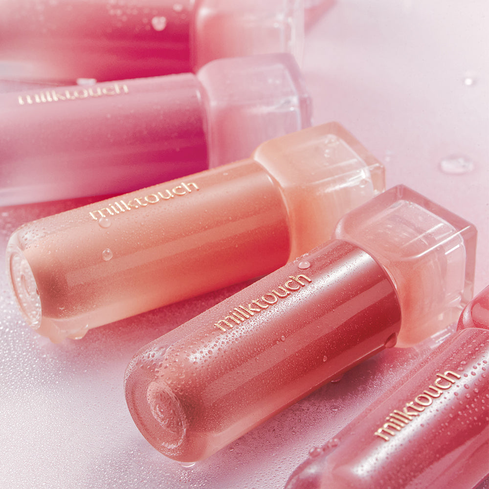 Dew Stain Sheer Lip Gloss 02 Bubbly Pink 4g