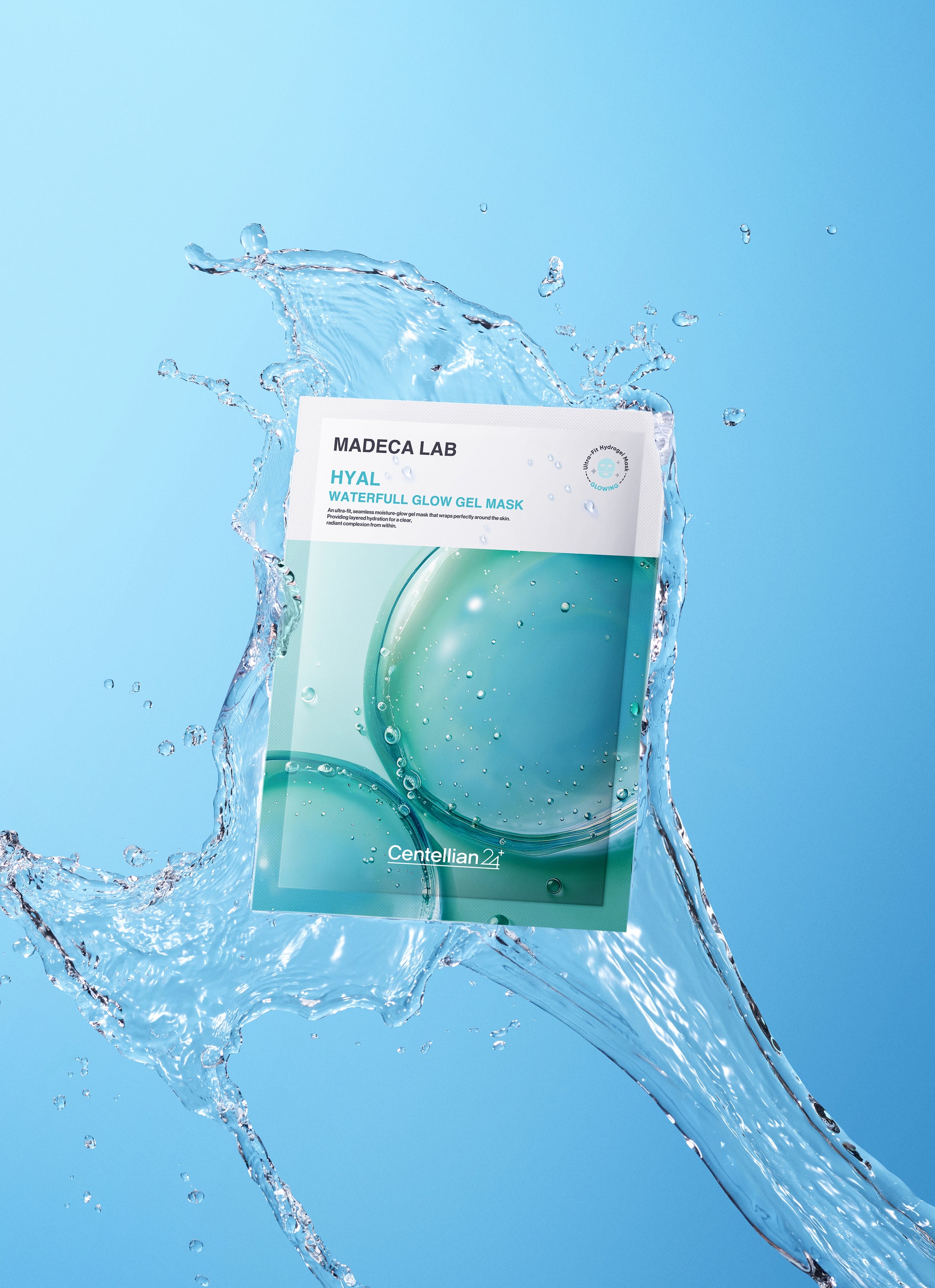 Madeca Lab Hyal Waterfull Glow Gel Mask 1EA