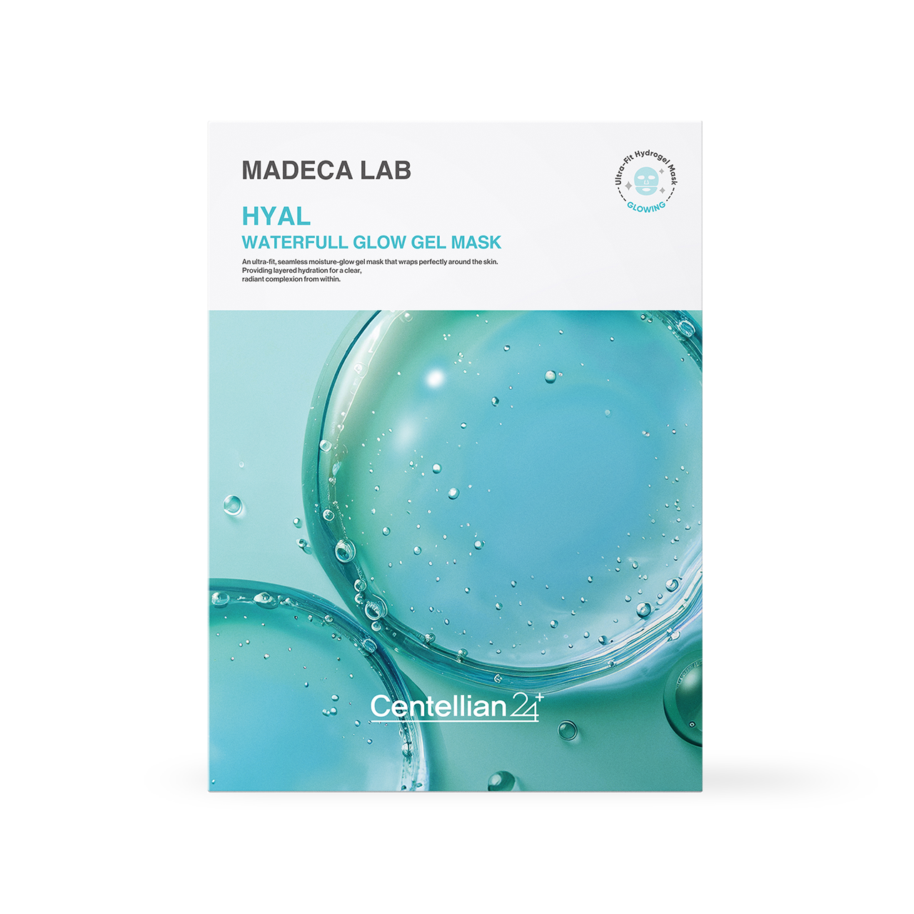 Madeca Lab Hyal Waterfull Glow Gel Mask 5ea