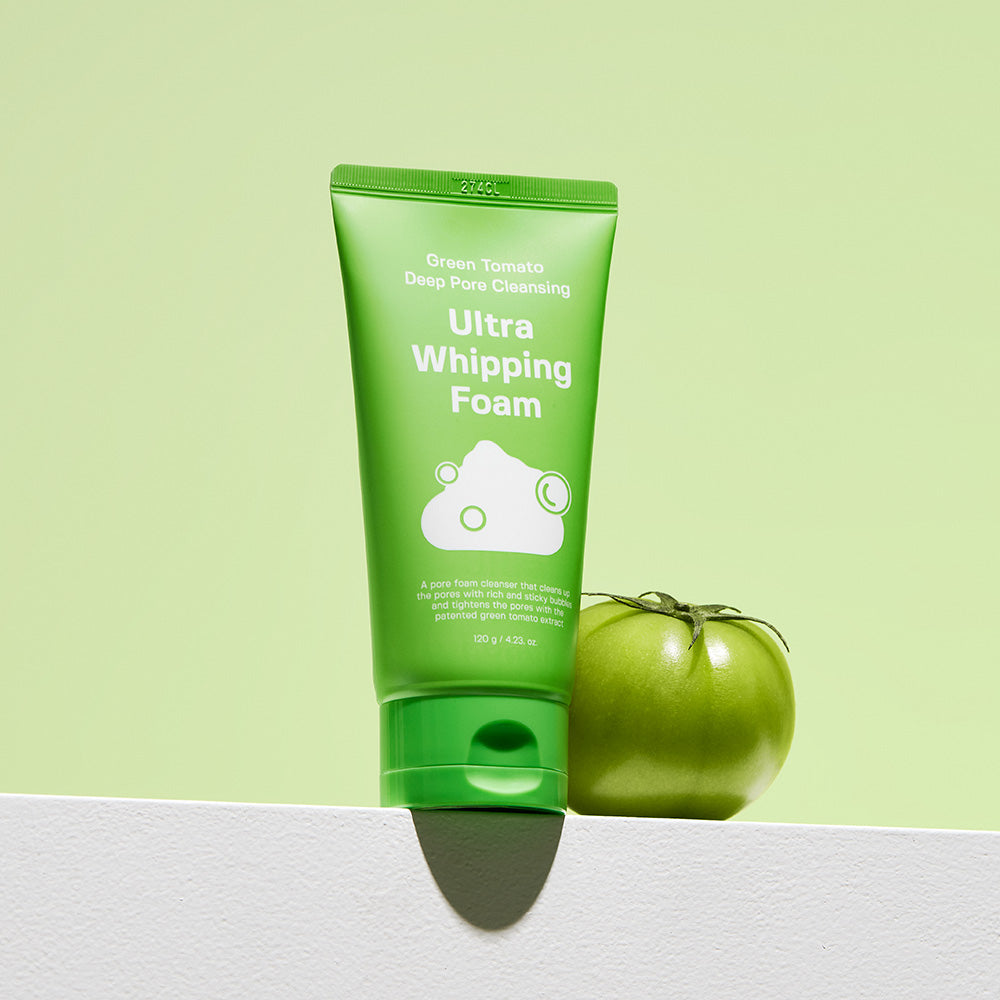 Green Tomato Deep Pore Cleansing Ultra Whipping Foam 120g