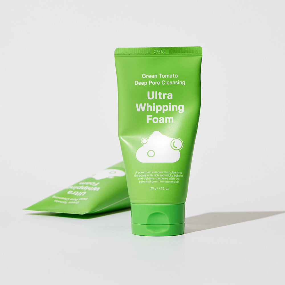 Green Tomato Deep Pore Cleansing Ultra Whipping Foam 120g