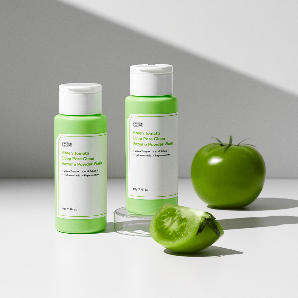 Green Tomato Deep Pore Clean Enzyme Powder Wash 50g