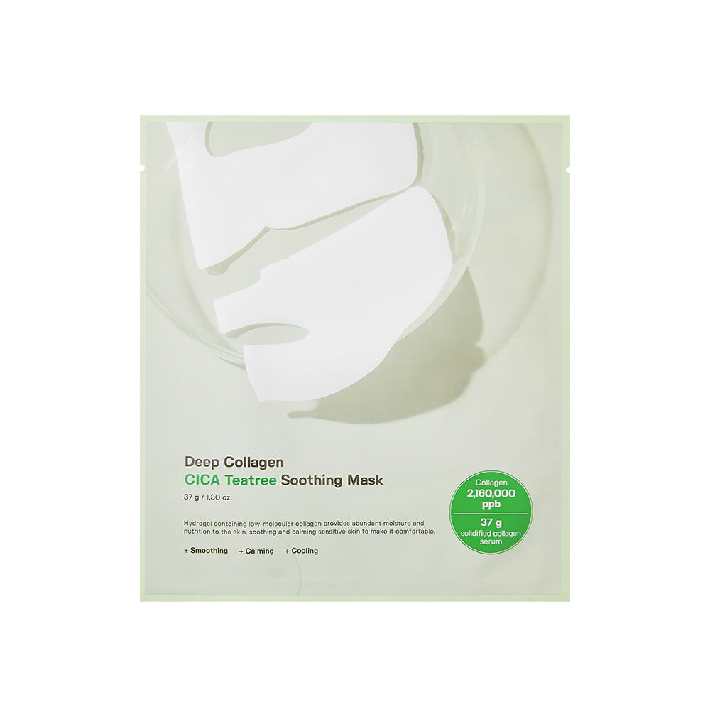 [SUNGBOON EDITOR] Deep Collagen Cica Teebaum Beruhigungsmaske 37g*4 Stk.