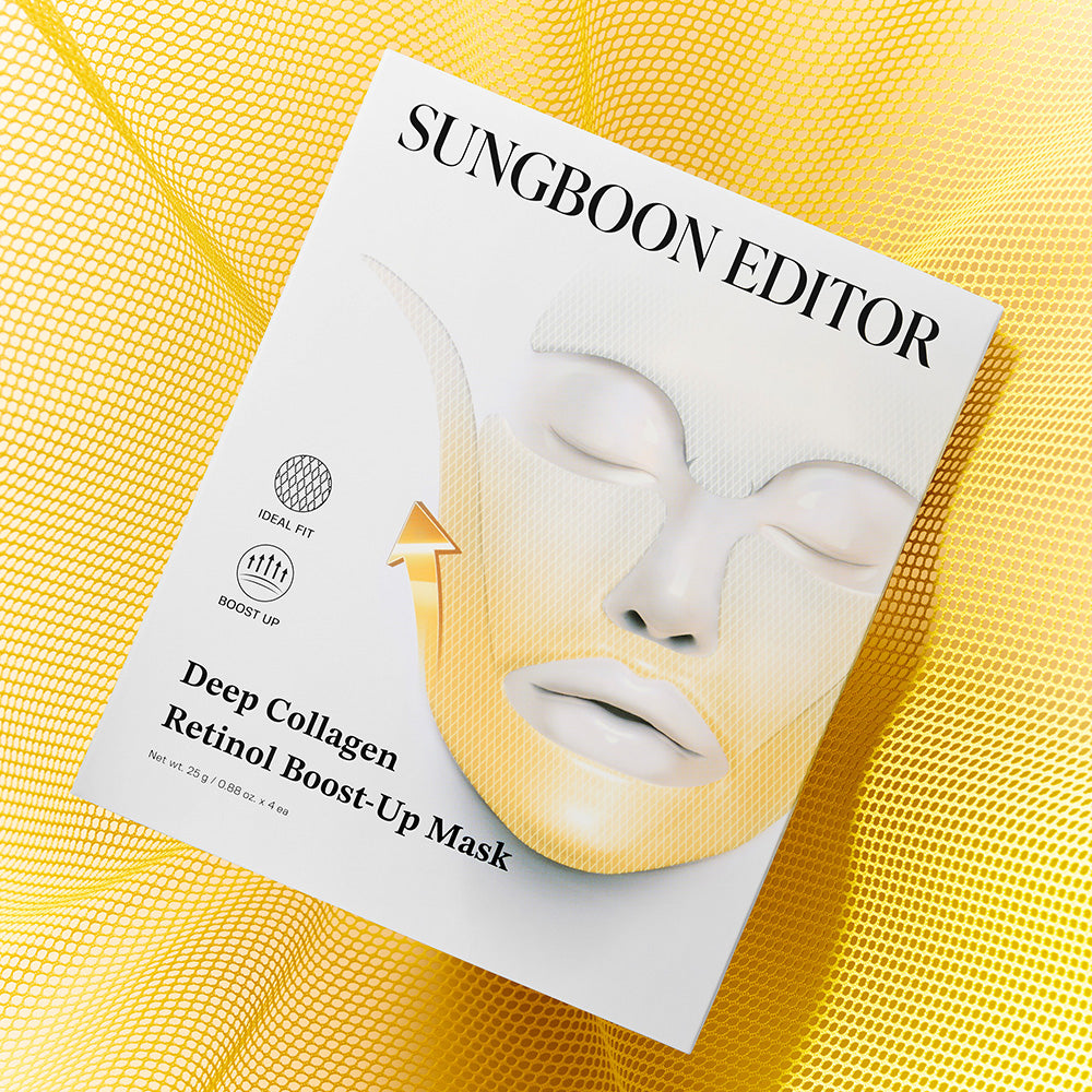 Deep Collagen Retinol Tension Boost Up Mask Set 4pcs