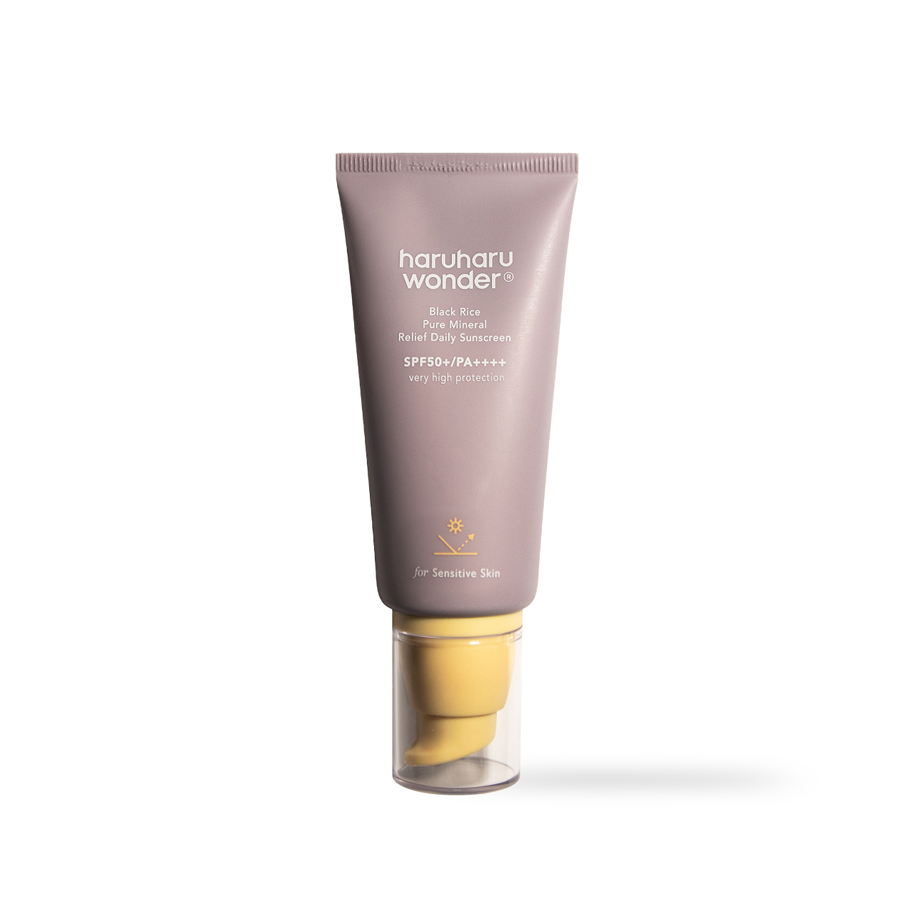 [haruharuwonder] Black Rice Pure Mineral Relief Daily Sonnencreme unparfümiert LSF50+ 50ml