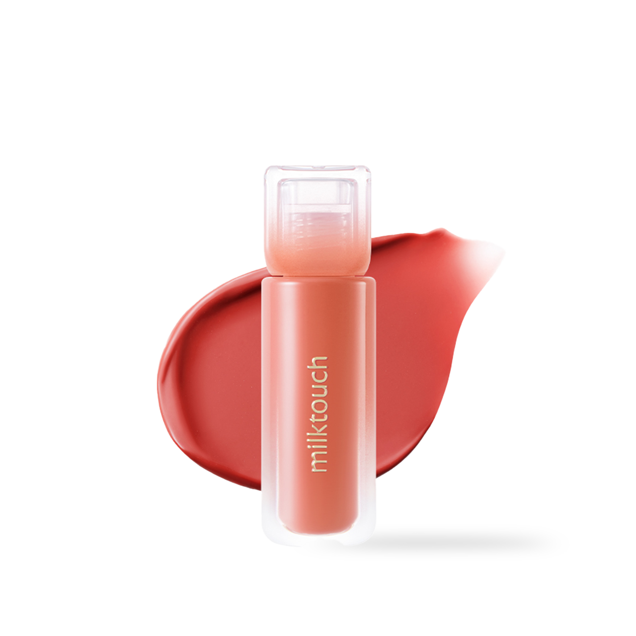 [milktouch] Brillo labial transparente Dew Stain 05 Peach Drop 4g