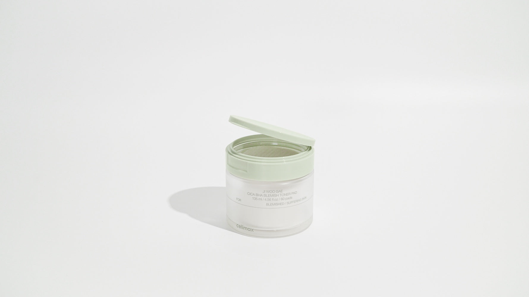 Ji Woo Gae Cica BHA Blemish Toner Pad 60pad
