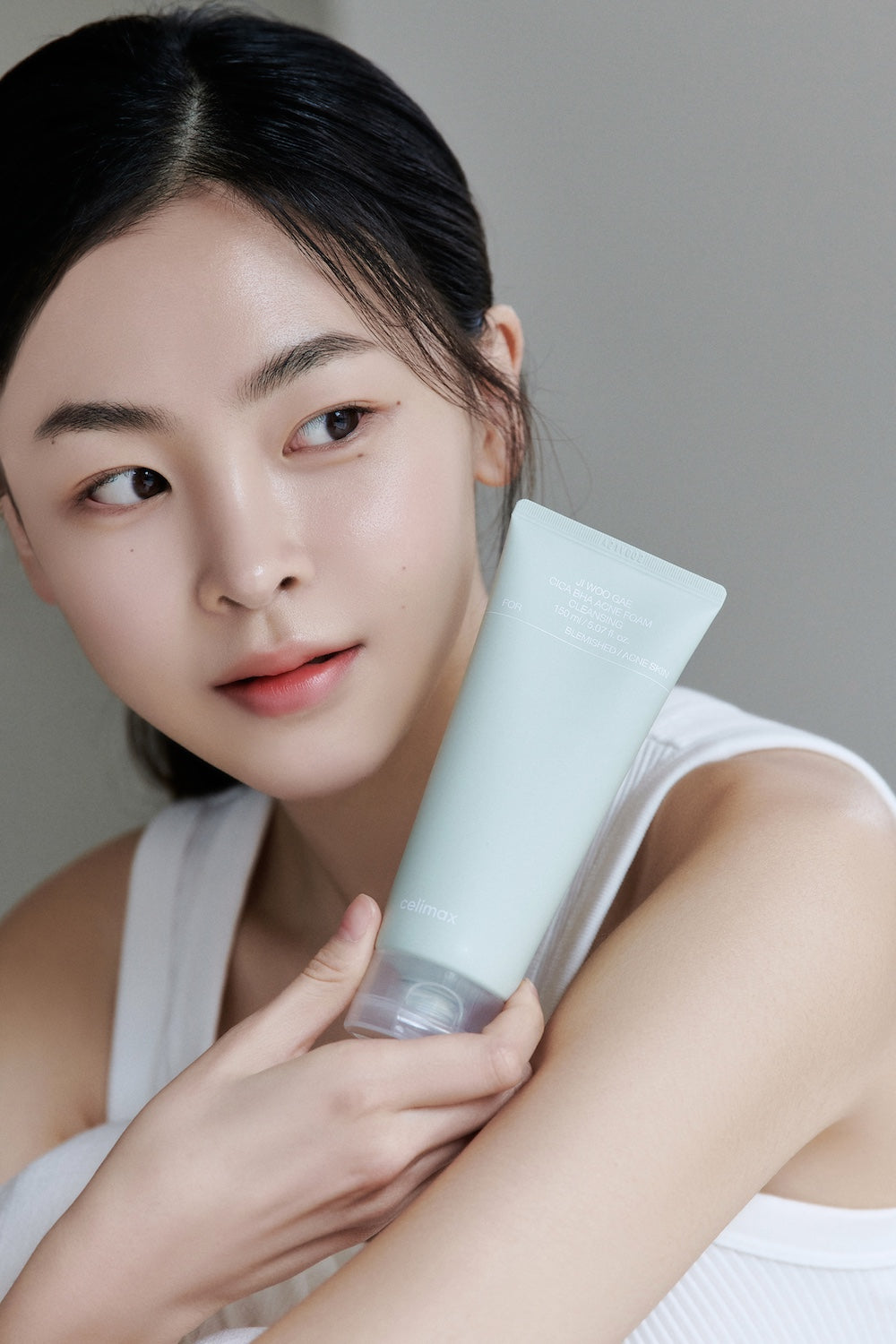 Ji Woo Gae Cica BHA Acne Foam Cleansing 150ml