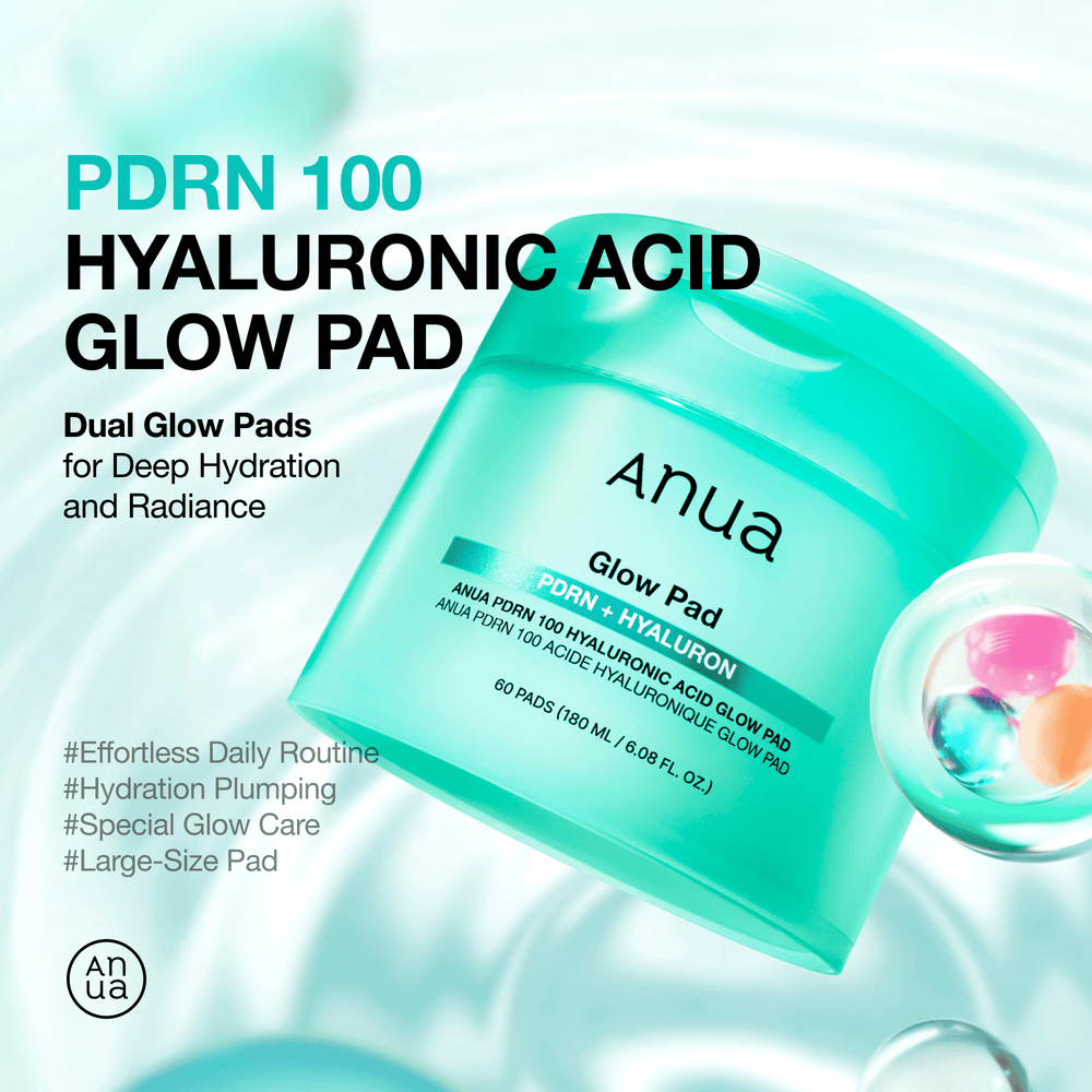 PDRN 100 Hyaluronic Acid Glow Pad 180ml 60ea