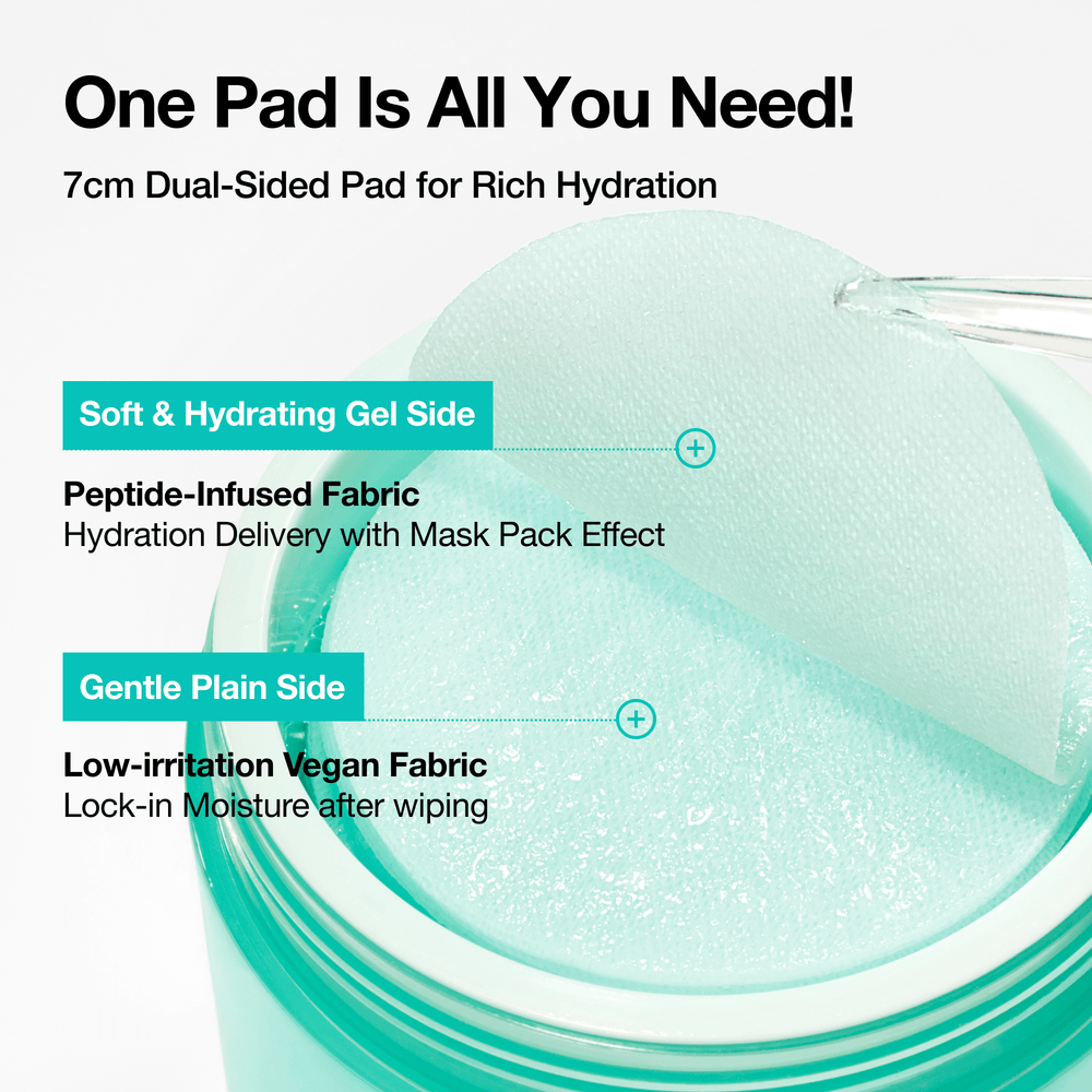 PDRN 100 Hyaluronic Acid Glow Pad 180ml 60ea