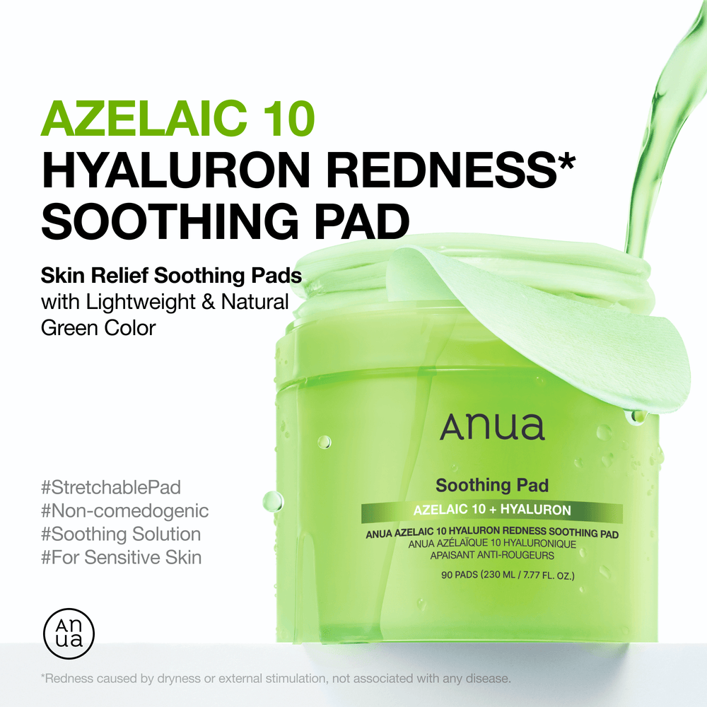 Azelaic 10 Hyaluron Redness Soothing Pad 230ml 90ea