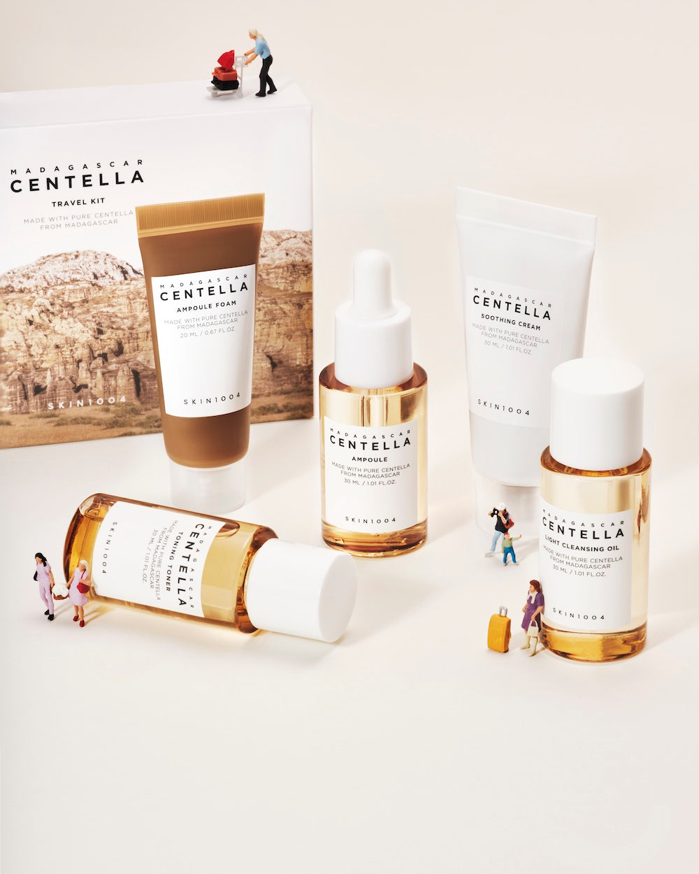 Madagascar Centella Travel Kit