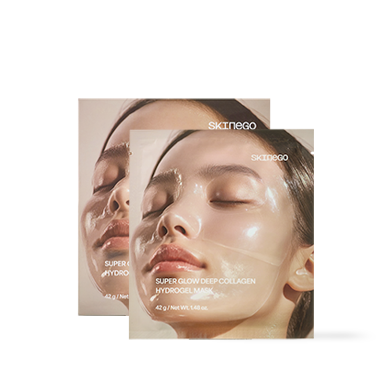 Super Glow Deep Collagen Hydrogel Mask - 2 Size