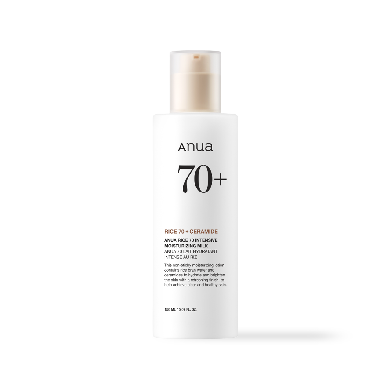 [Anua] RICE 70 INTENSIV FEUCHTIGKEITSSPENDENDE MILCH 150ml