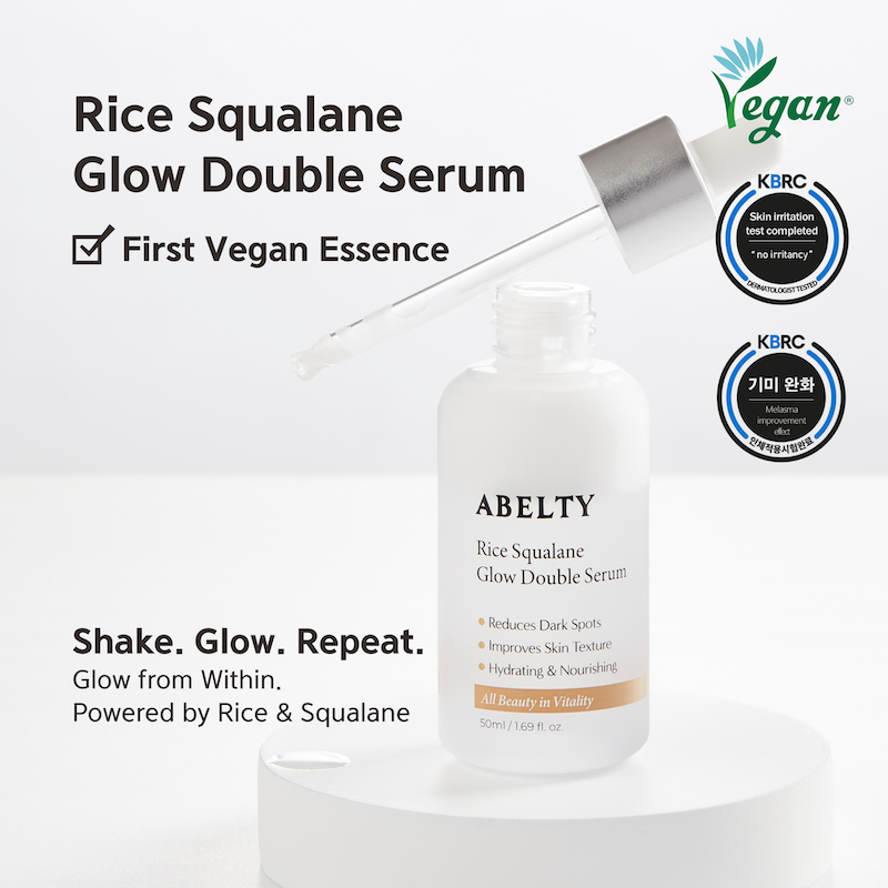 Rice Squalane Glow Double Serum 50ml