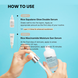 Rice Squalane Glow Double Serum 50ml