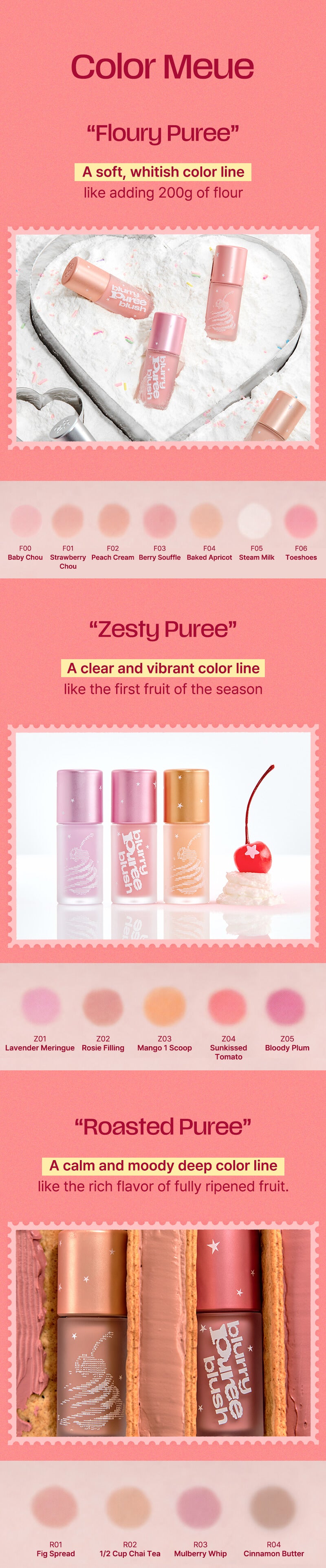 Blurry Puree Blush 5g - 16 Colors - 15