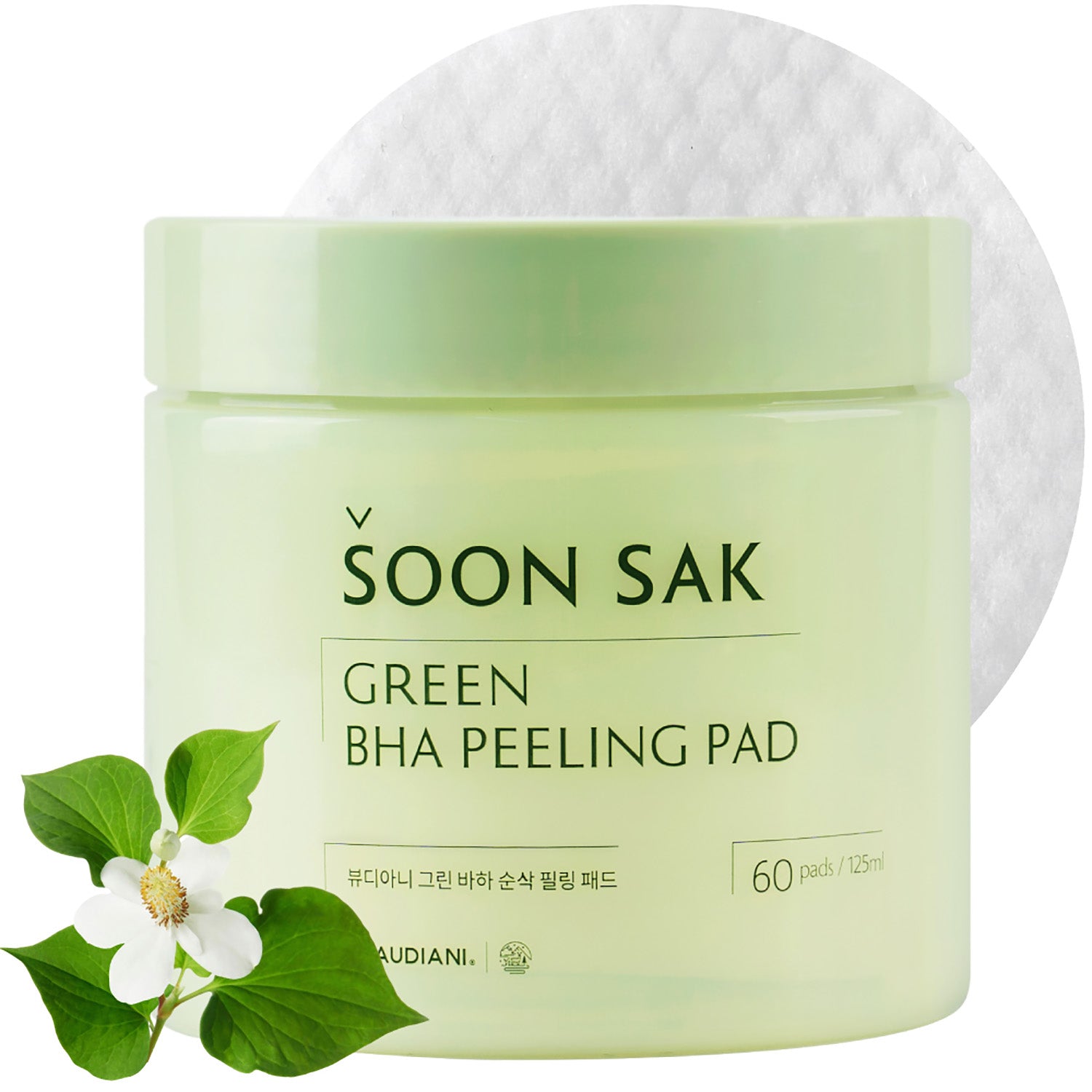 Green BHA Soon Sak Peeling Pad 60ea