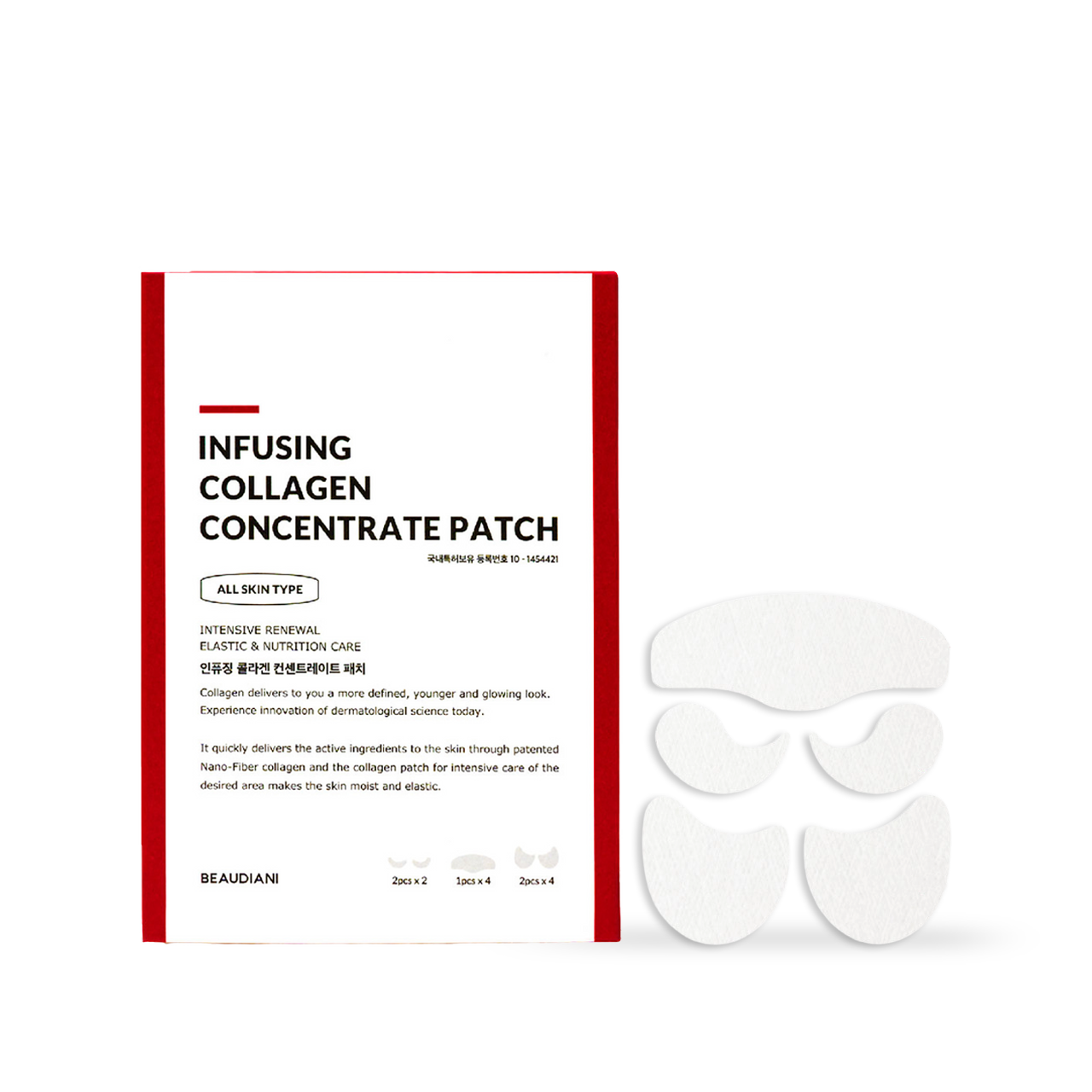 Infusing Collagen Concentrate Patch