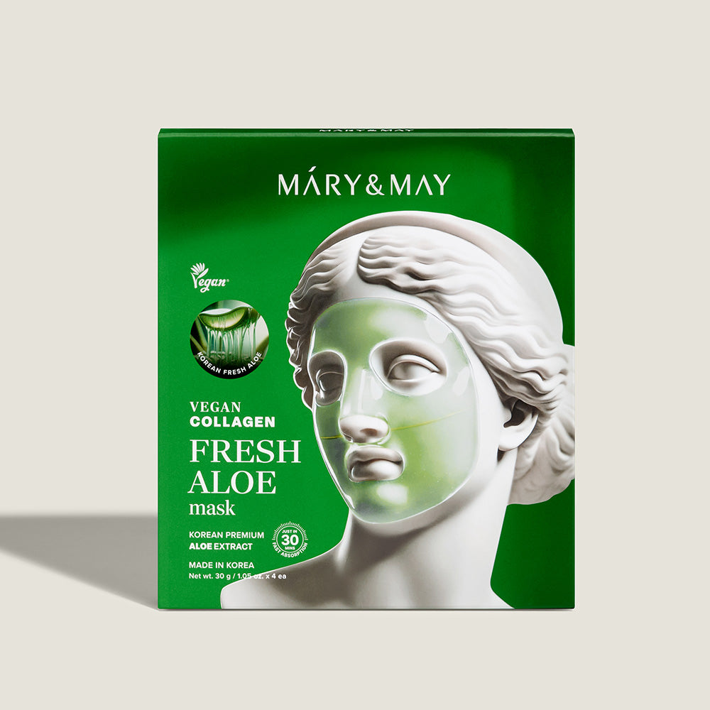 Vegan Collagen Fresh Aloe Mask (30g x4)