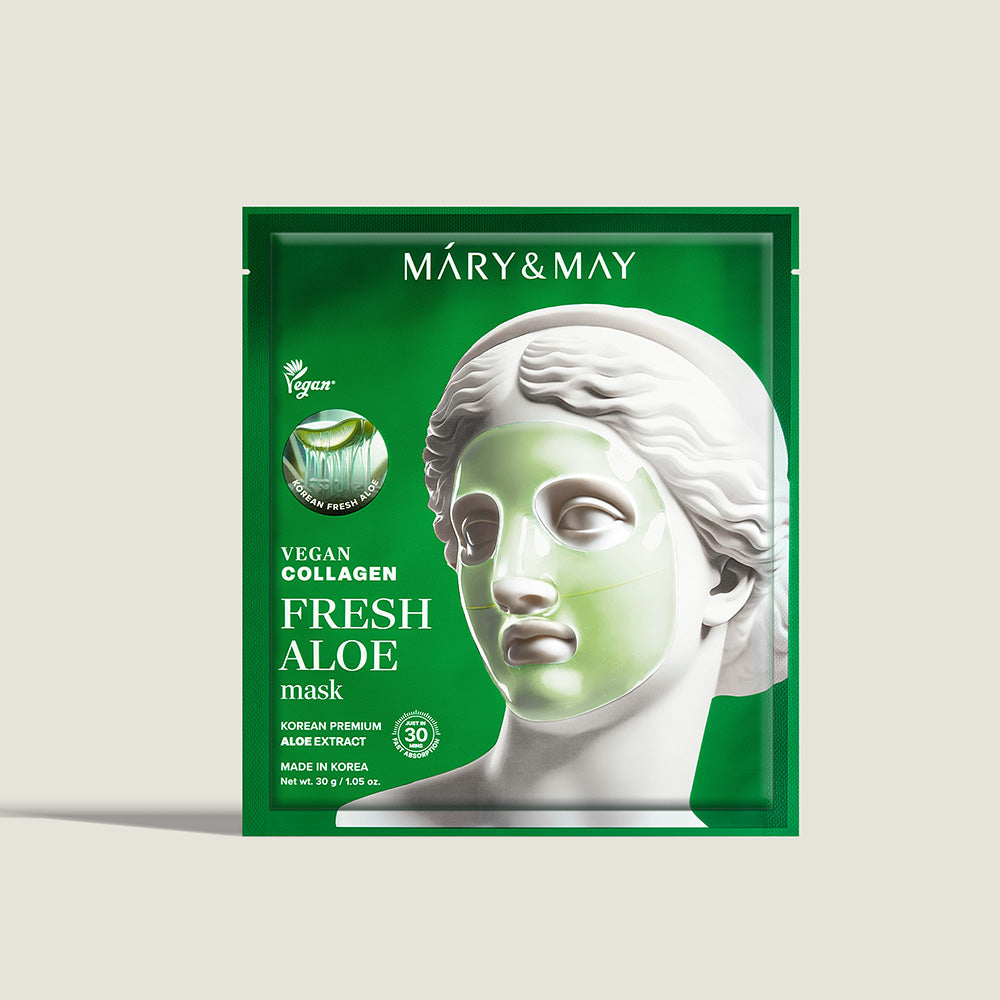 Vegan Collagen Fresh Aloe Mask (30g x4)