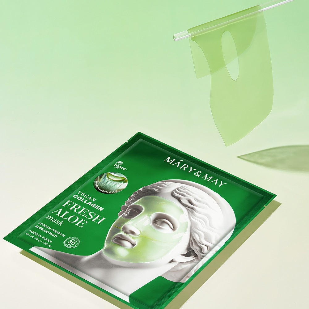 Vegan Collagen Fresh Aloe Mask (30g x4)