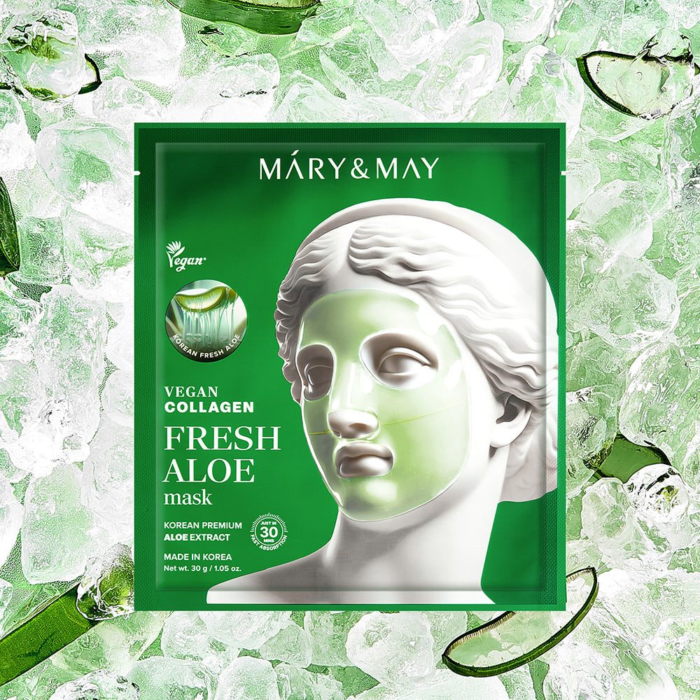 Vegan Collagen Fresh Aloe Mask (30g x4)