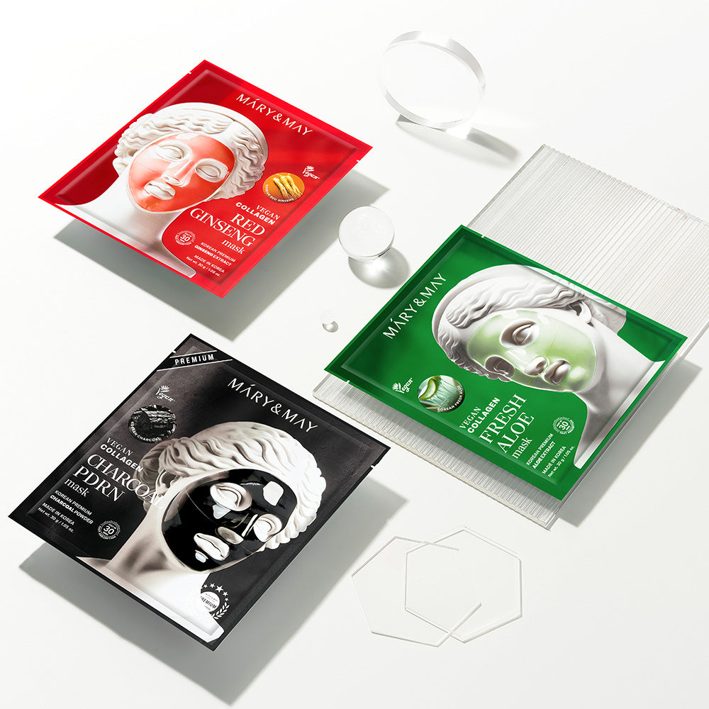 Vegan Collagen Fresh Aloe Mask (30g x4)